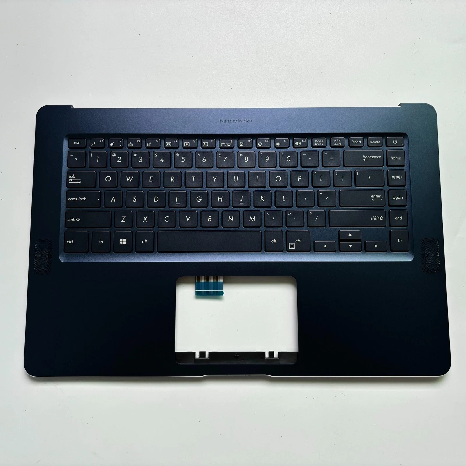 Carcasa superioara cu tastatura palmrest Laptop, Asus, ZenBook Pro UX550V, UX550VD, UX550VE, 13NB0ET2AM0211, 90NB0ES1-R30UI0, iluminata, layout US