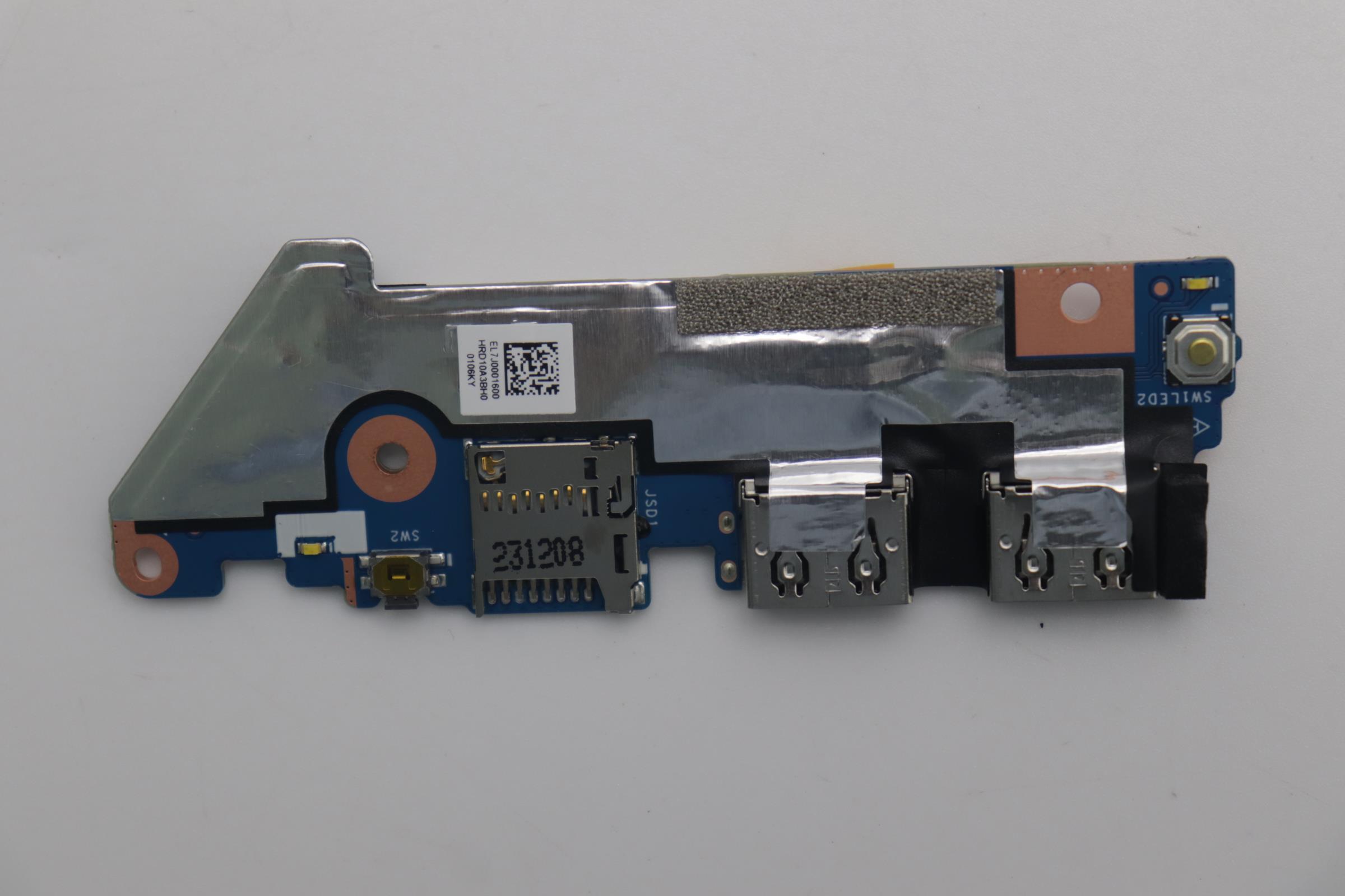 Modul pornire si USB IO Board Laptop, Lenovo, IdeaPad Slim 5 16ABR8 Type 82XG, 5C50S25671, EL7J0001F00, EL7J0001600
