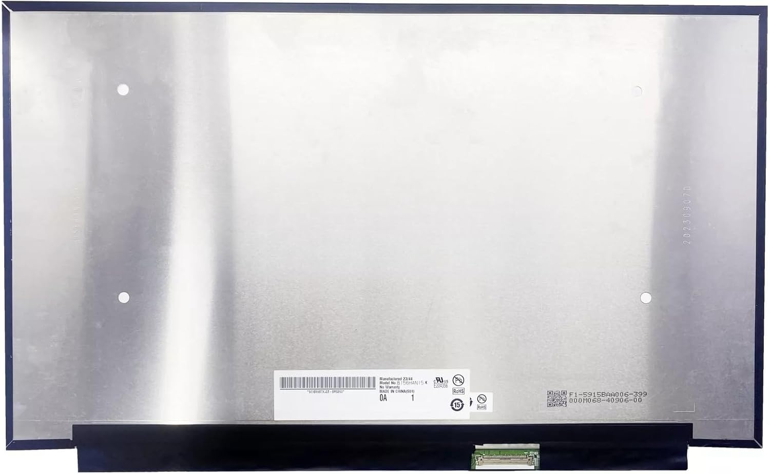 Display Laptop Gaming, LOQ 15ARP9 Type 83JC, 5D11M63773, MNF601BA1-4, 15.6 inch, 1920x1080, Full HD, IPS, 40 pini, 144Hz