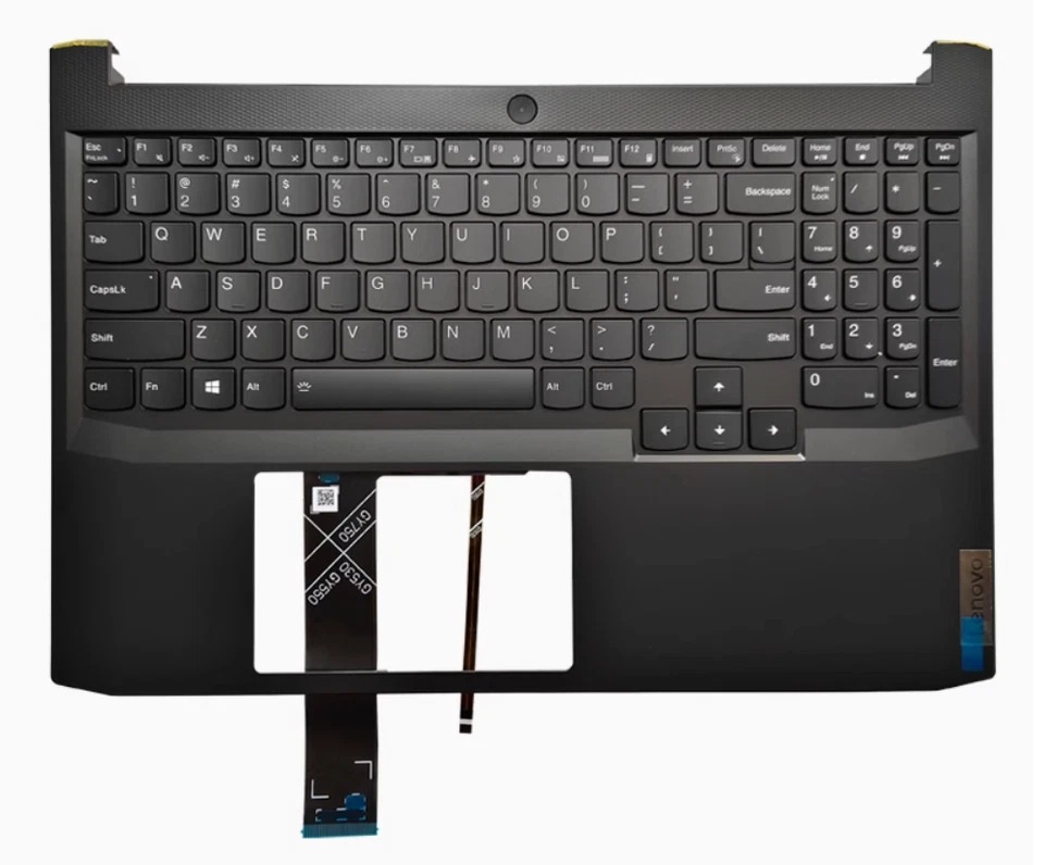 Carcasa superioara cu tastatura Laptop Gaming, IdeaPad 3-15ACH6 Type 82K2, 5CB1D04569, AP39J000901, AM39J000300, AP39J000500, iluminata, layout US