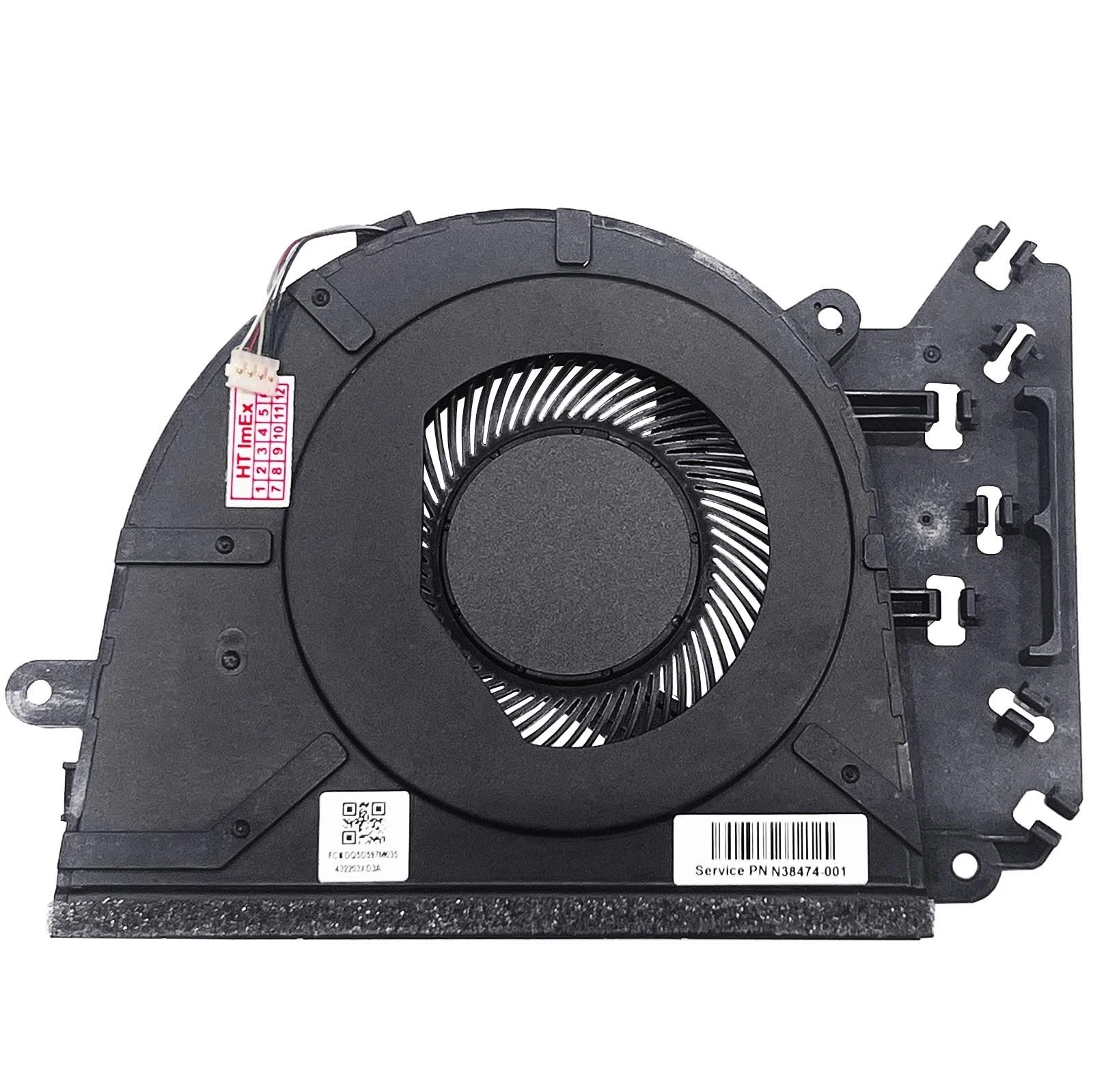 Cooler Laptop, HP, 250 G10, 255 G10, N38472-001, N38474-001, EG50050S1-CL40-S9A, DFS5K12114262K-FQ6V, 5V, 0.5A