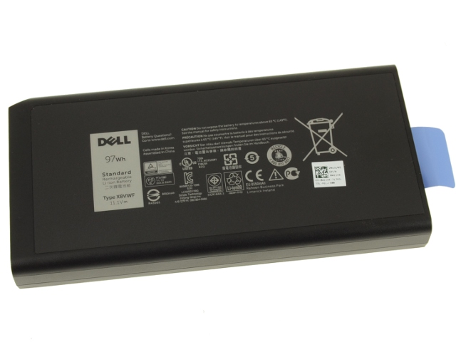 Baterie Laptop, Dell, Latitude 14 Rugged 5404, X8VWF, 11,1V, 8550mAh, 97Wh
