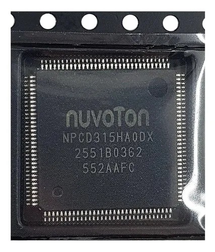 NuvoTon NPCD315HA0DX, QFP128
