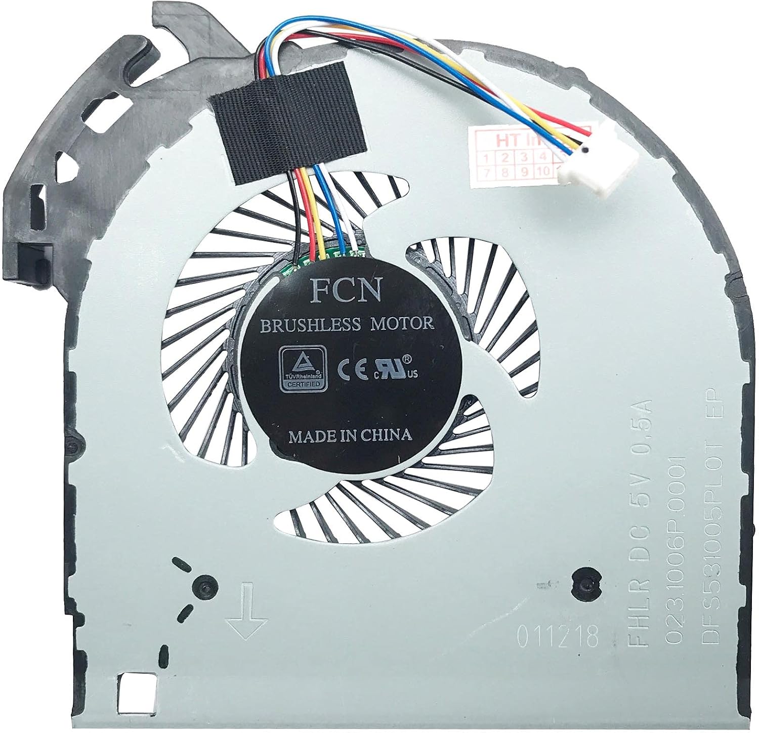 Cooler compatibil Laptop, NS75C11-15M02, DFS531005PL0T-FHLR, 023.1006P.0001, 5V, 0.5A