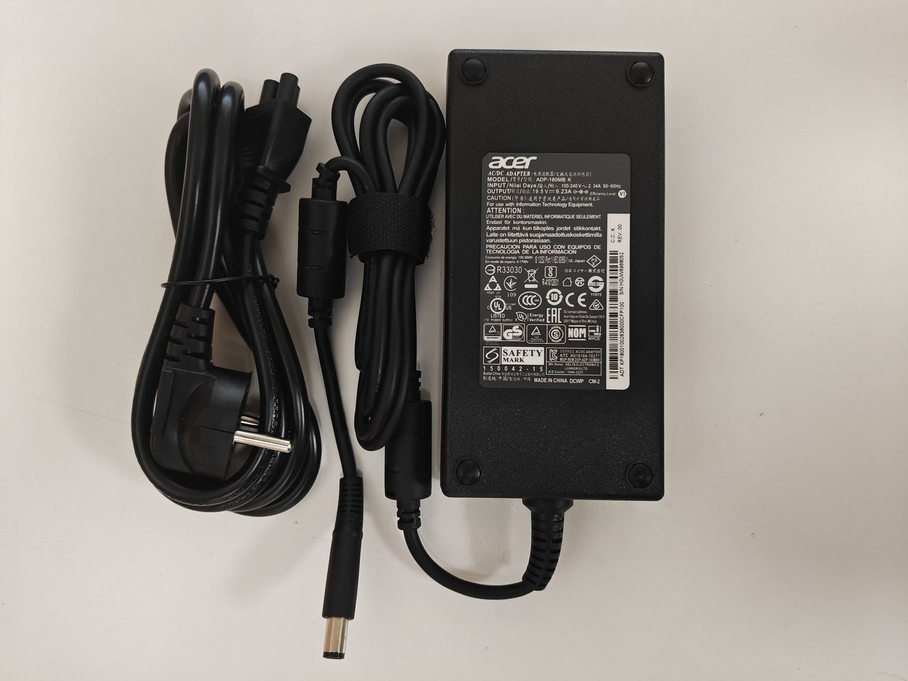 Incarcator Laptop, Acer, Predator 17 G9-792, 180W, 19.5V, 9.23A, mufa 7.4x5.0mm