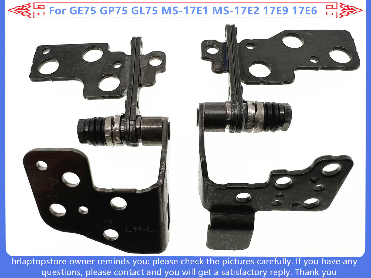 Balamale Laptop Gaming, MSI, GE75 Raider 8RE, 8RF, 8SE, 8SF, 8SG, 9SE, 9SF, 9SG, 10SE, 10SF, 10SFS, 10SGS, MS-17E1, MS-17E2, MS-17E9, LH-L, LH-R