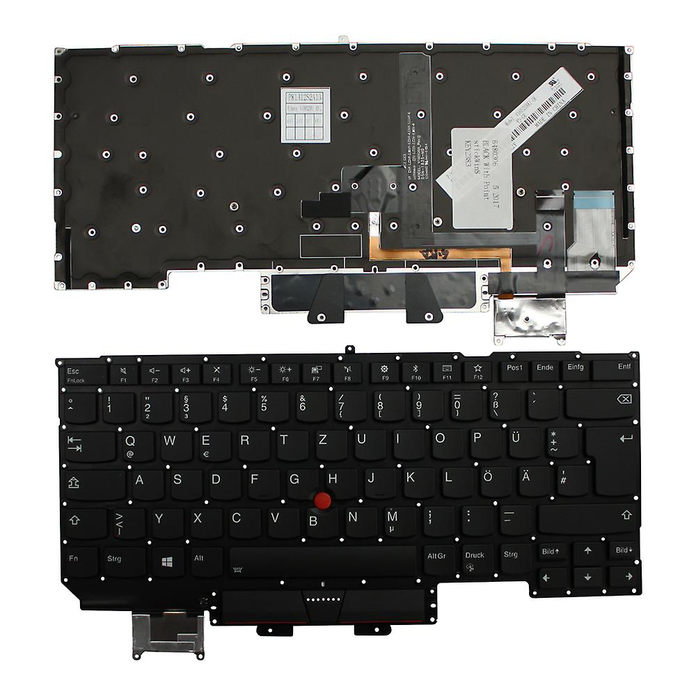 Tastatura Laptop, Lenovo, ThinkPad X1 Carbon 5th Gen Type 20HQ, 20HR, 20K3, 20K4, iluminata, layout DE (germana)