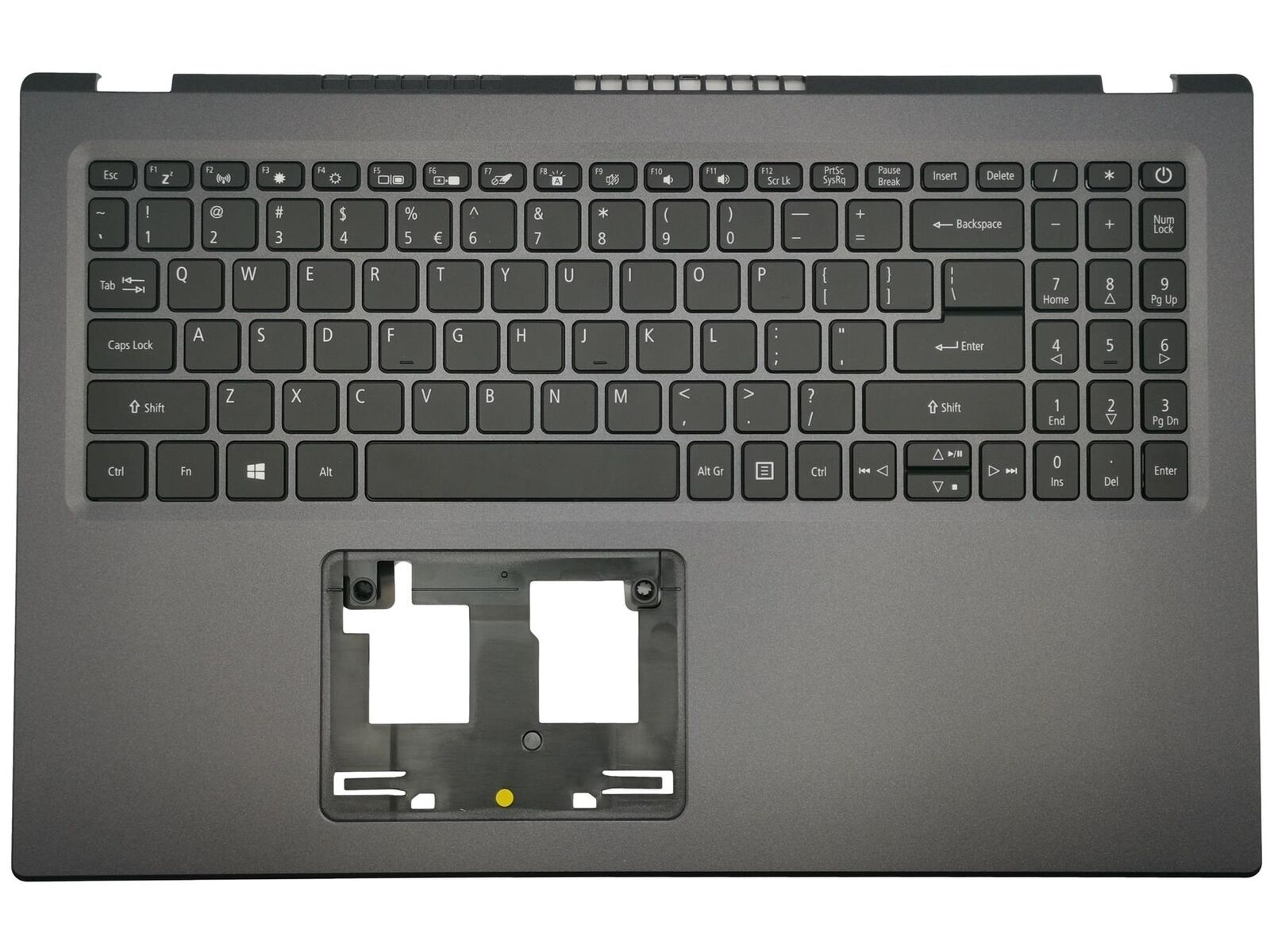 Carcasa superioara cu tastatura palmrest Laptop, Acer, Aspire 5 A515-56, A515-56G, A515-56T, 6B.A1DN2.065, cu iluminare, layout US