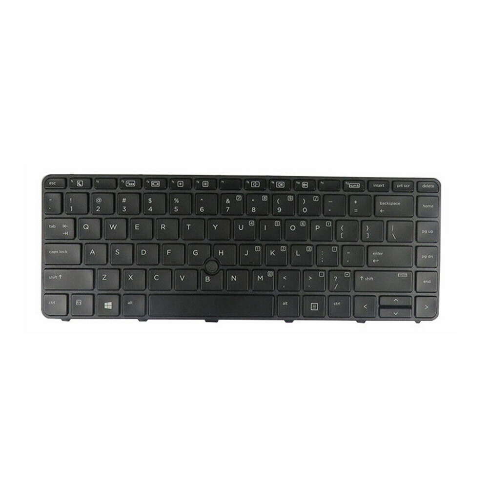 Tastatura Laptop, HP, ProBook 640 G2, 645 G2, 822338-001, iluminata, cu point sticker, layout US