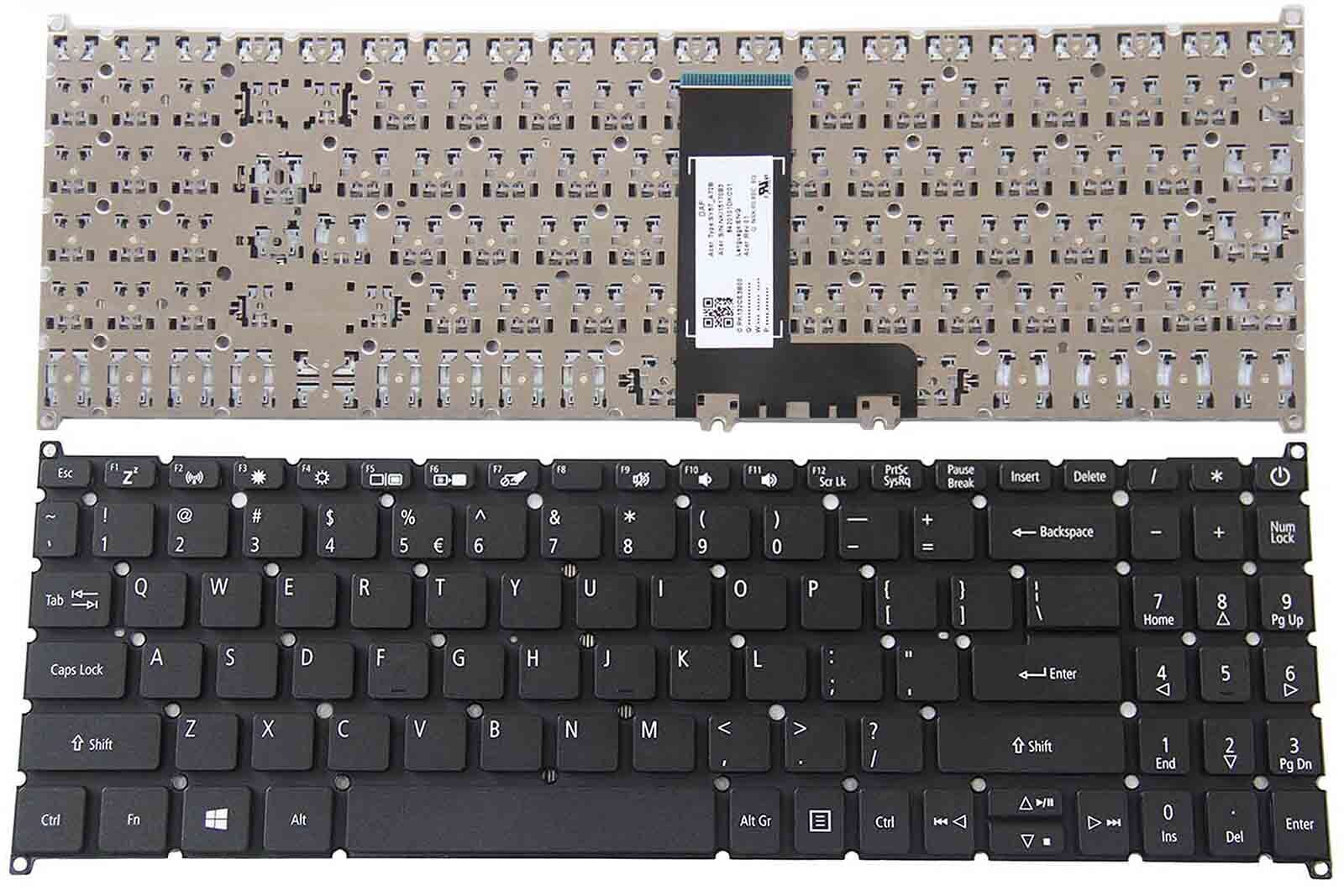 Tastatura Laptop, Acer, Aspire 1 A115-31, fara iluminare, layout US
