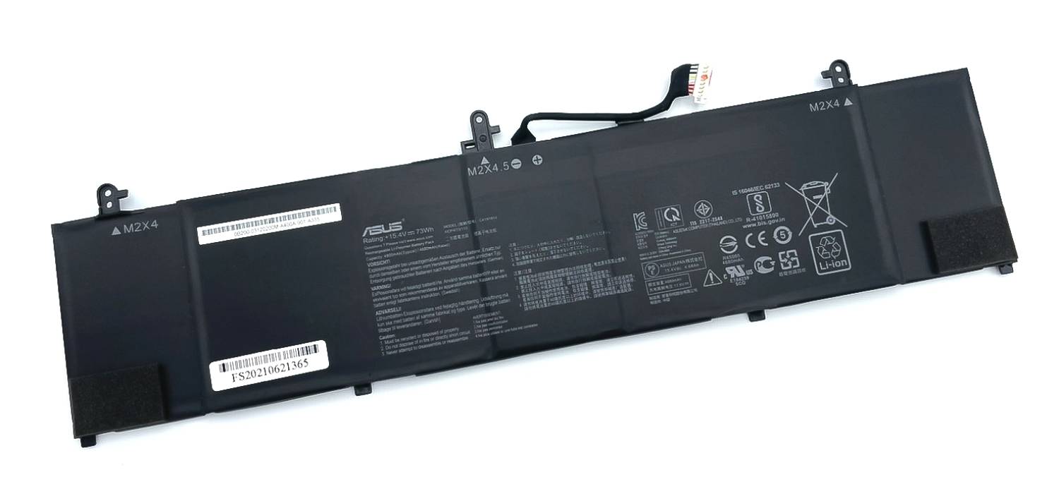 Baterie Laptop, Asus, ZenBook 15 UX533F, UX533FN, UX533FD, UX533FTC, 0B200-03120100, 4ICP4/73/110, C41N1814, 15.4V, 4800mAh, 73Wh