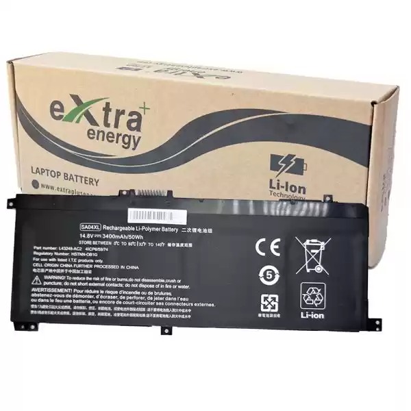 Baterie compatibila Laptop, HP, Envy X360 15-DS, 15M-DS, 15Z-DS, SA04XL, 14.8V, 3400mAh, 50Wh