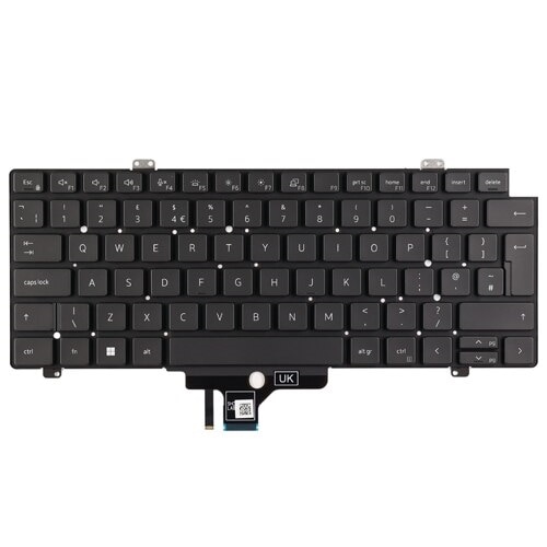 Tastatura Laptop, Dell, Precision 3490, P165G, P165G005, 0NJGWK, 0G7FK7, iluminata, layout UK