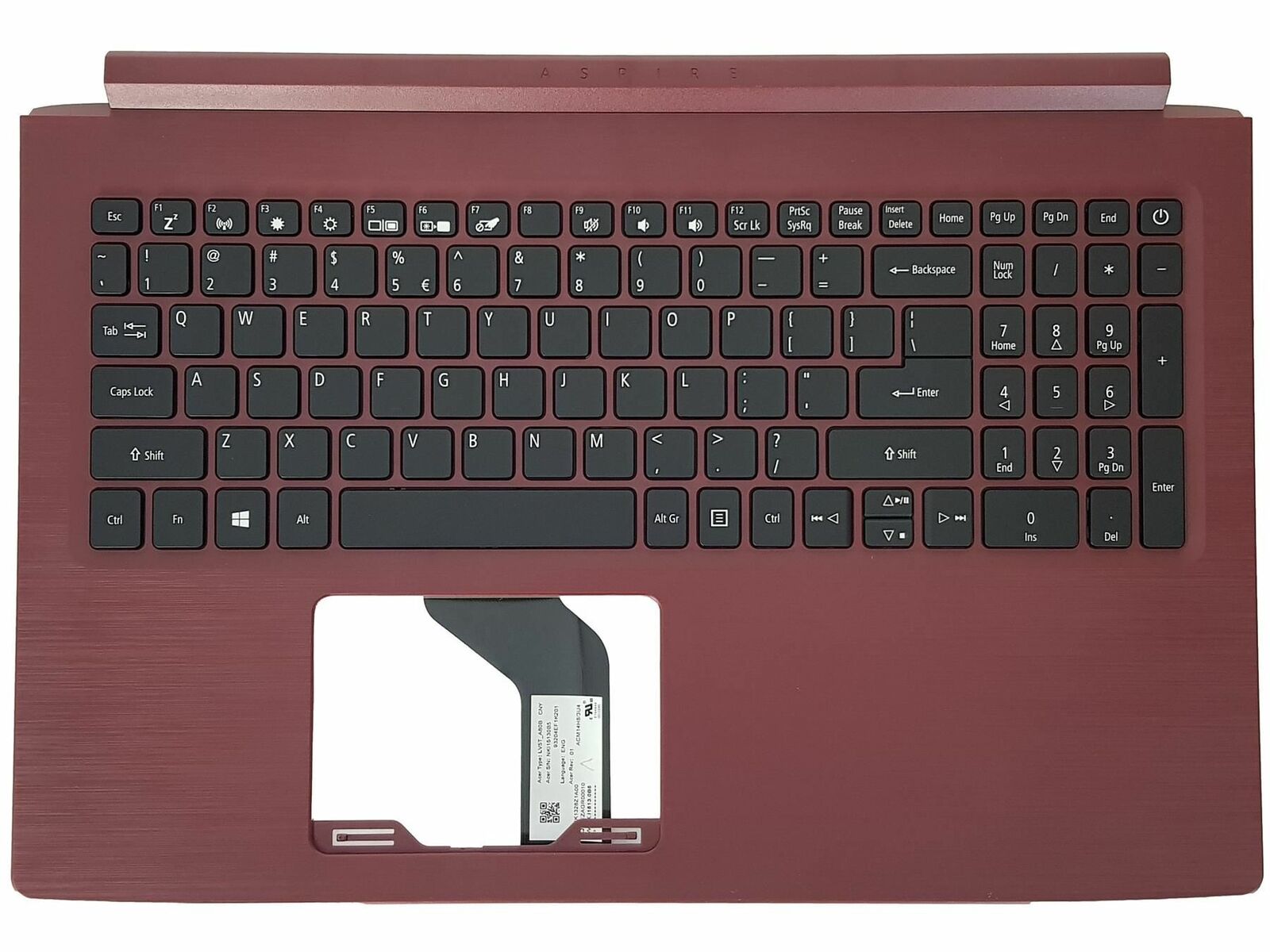 Carcasa superioara cu tastatura palmrest Laptop, Acer, Aspire A315-33, A315-53, 6B.H64N2.001, layout US