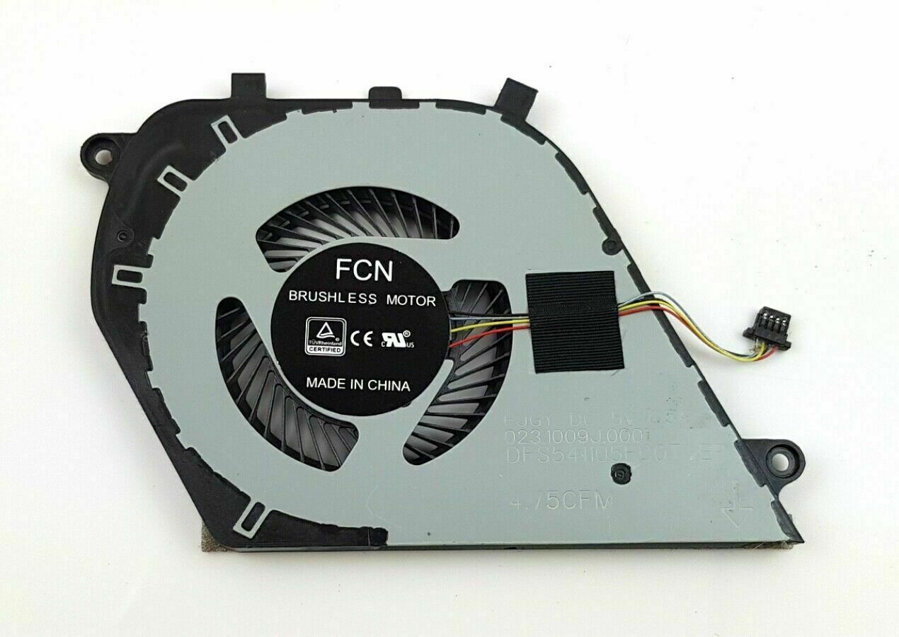 Cooler Laptop, Dell, Inspiron 15 7570, P70F, 0Y64H5, Y64H5, DFS541105FC0T FJGY, 023.1009J.0001, 5V, 0.5A