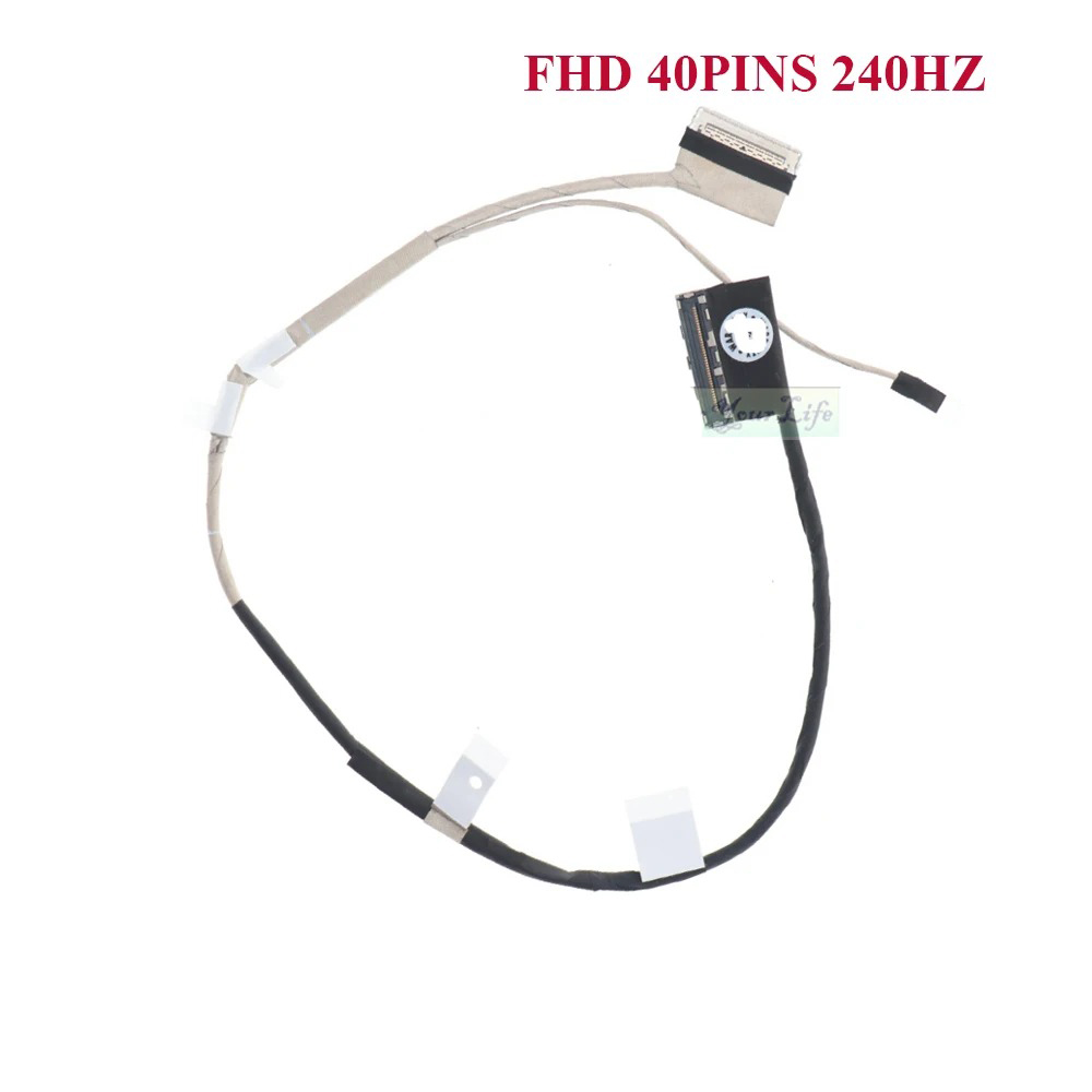 Cablu video LVDS Laptop Gaming, Asus, ROG Strix SCAR 15 G532LV, G532LW, G532LWS, 14005-03070400, 14005-03070500, 6017B1428701 01, conector ingust, G531GW EDP cable 240Hz, 40 pini