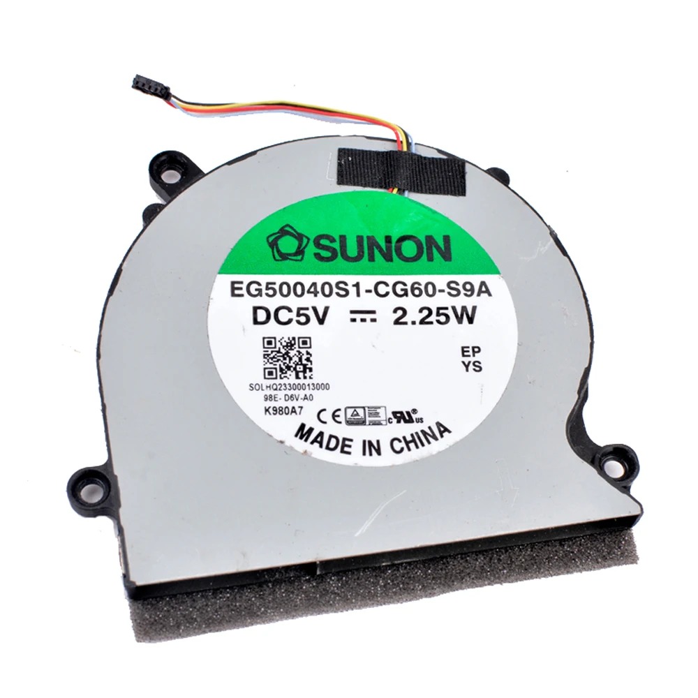 Cooler Laptop, Huawei, MateBook 13 WRTB-WAH9L, DFS150005700T-FL51, HQ233D0014000, EG50040S1-CG60-S9A, 5V, 0.50A