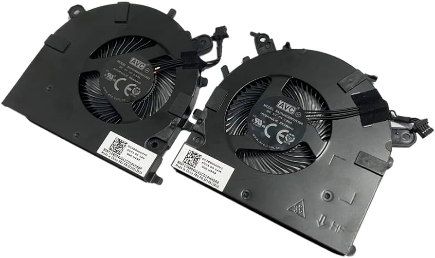 Set coolere Laptop, Lenovo, Yoga Slim 7 Pro 14ARH7 Type 82UU, 5F10S13924, DC28000G0V0AVC1, DC28000G0V1AVC1, BAPA0606R5HY003, BAPA0606R5HY004, 0.5V, 0.5A