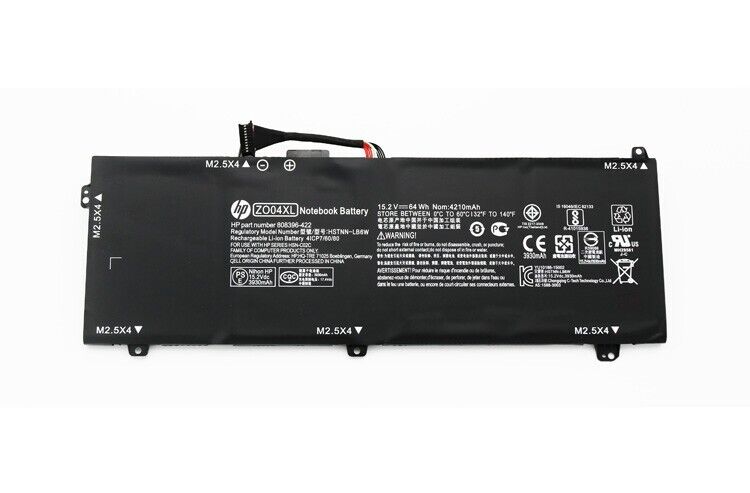 Baterie Laptop, HP, Zbook Studio G3, HSTNN-LB6W, HSTNN-C88C, 808396-421, 808396-422, 808450-001, 808450-002, 4ICP7/60/80, ZO04, ZO04XL, 15.2V, 3930mAh, 64Wh