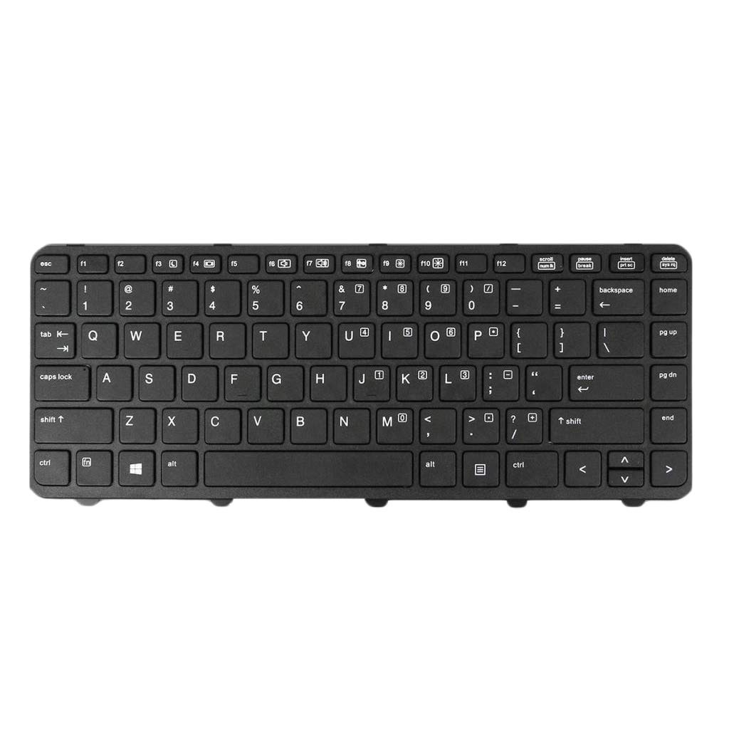 Tastatura Laptop, HP, ProBook 640 G1, 645 G1, 767470-B31, neagra, layout US