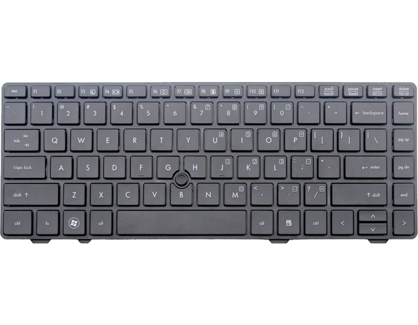 Tastatura Laptop, HP, ProBook 6360B, cu mouse pointer