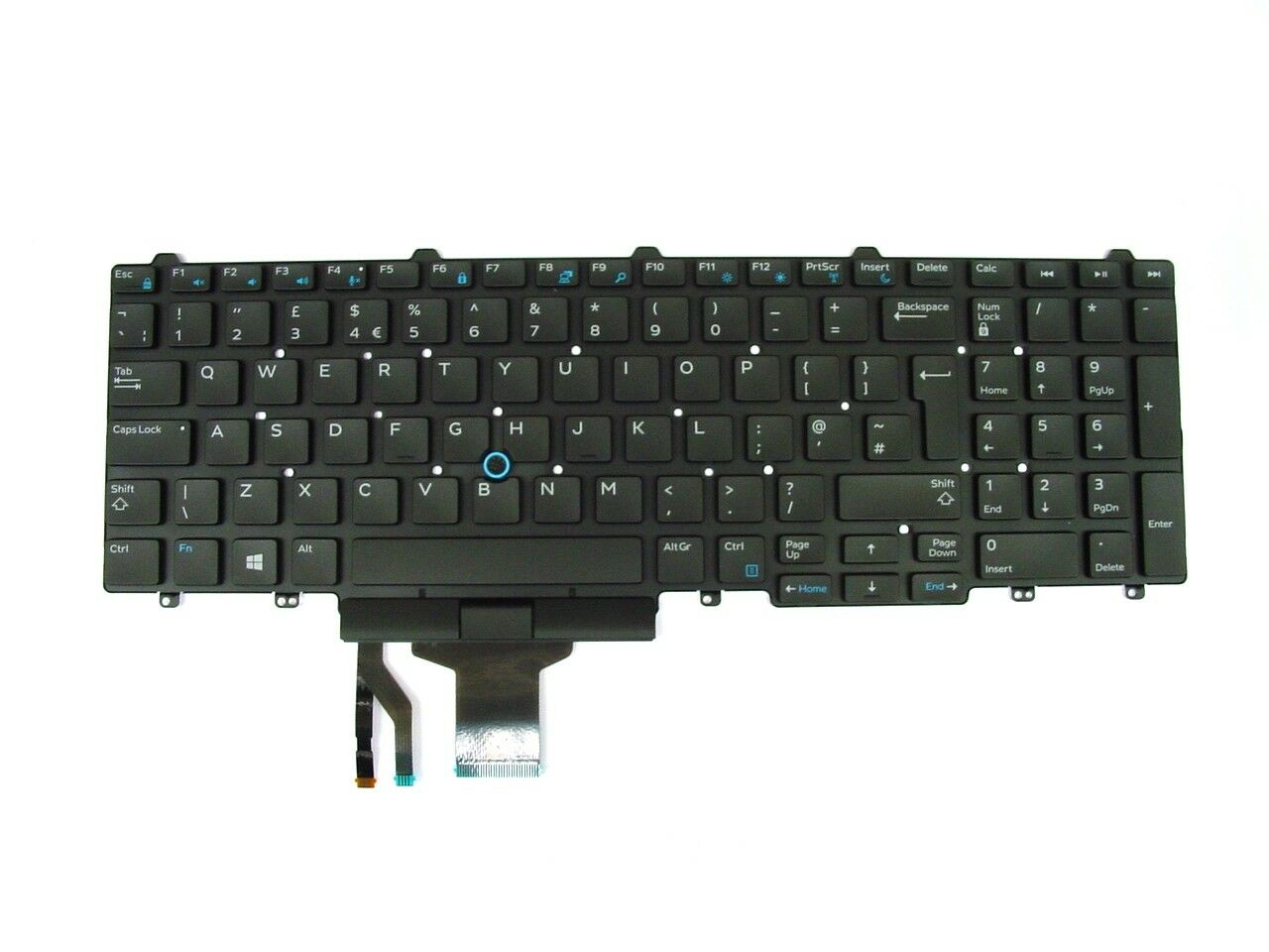 Tastatura Dell Latitude 15 3510 fara rama cu mouse pointer uk