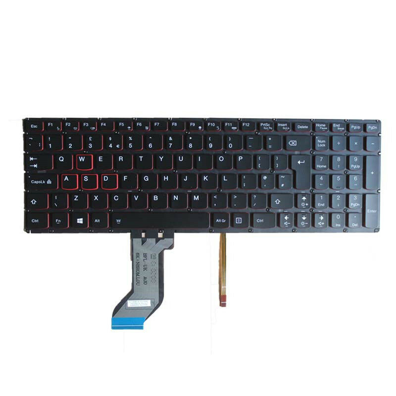Tastatura Laptop, Lenovo, IdeaPad Y700-17ISK Type 80Q0, iluminata, layout UK