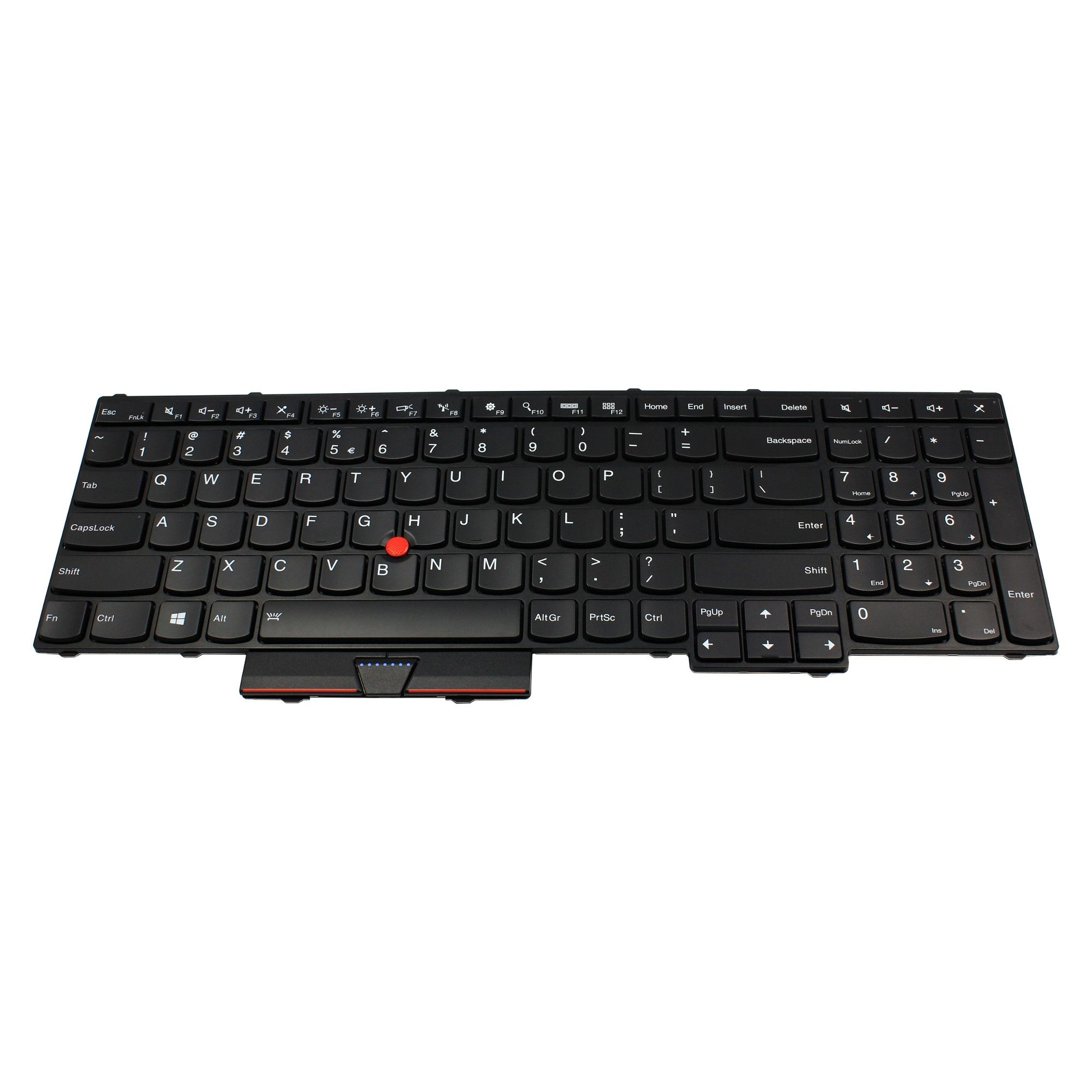Tastatura Laptop, Lenovo, ThinkPad P51 Type 20HH, 20HJ, 20MM, 20MN, iluminata, neagra, layout US