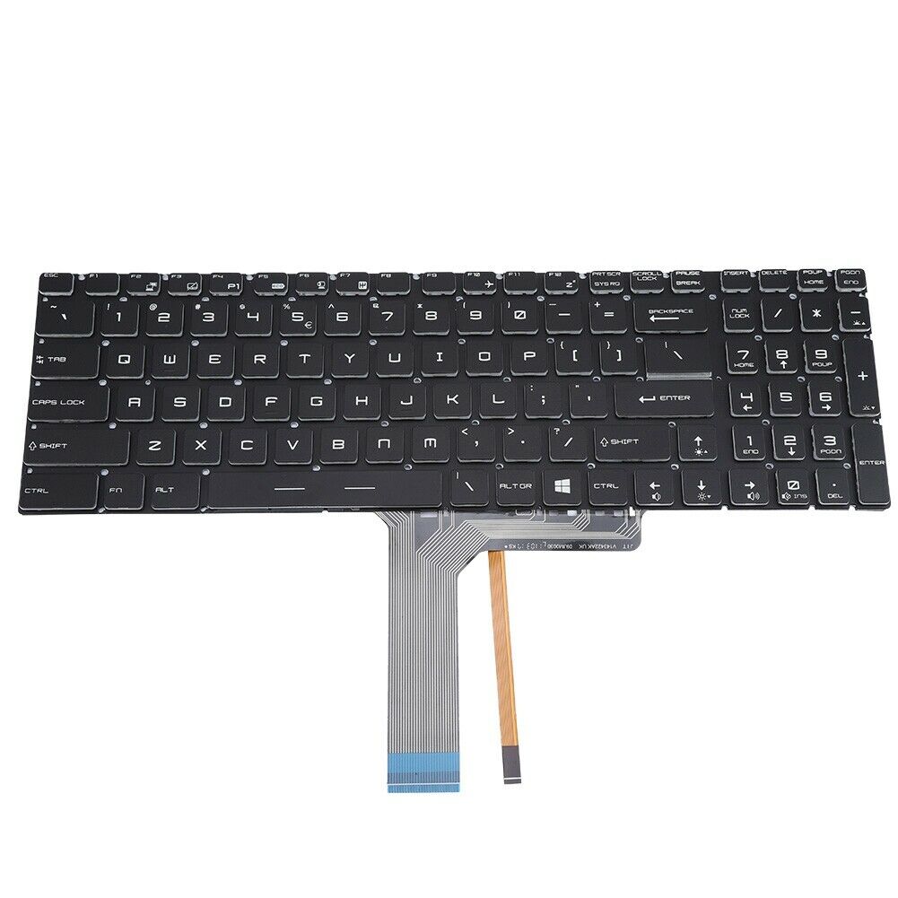 Tastatura Laptop, MSI, GV62, GV62VR, 7RC, 7RD, 7RE, 7RF, 8RC, 8RD, 8RE, iluminata RGB, layout US