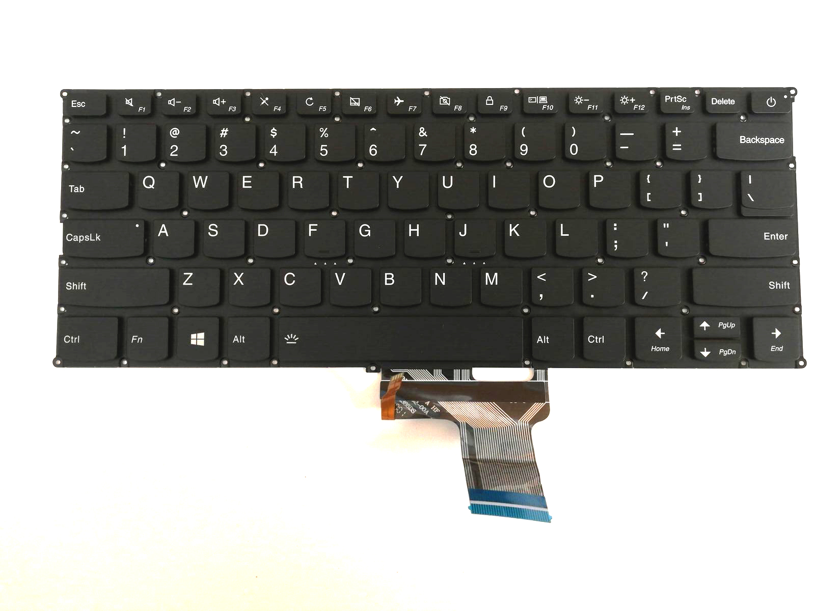 Tastatura laptop Lenovo IdeaPad 9Z.NDULN.B01 iluminata us neagra v1