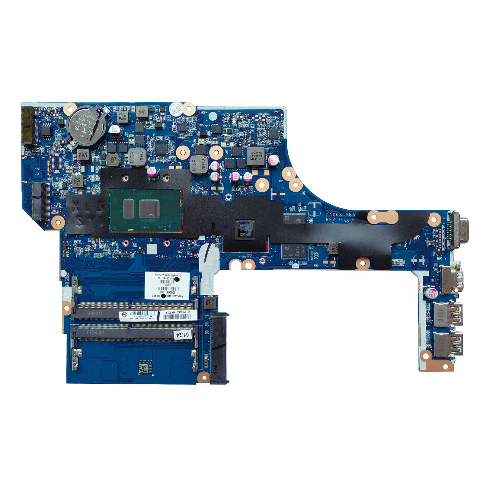 Placa de baza HP 470 G3 DA0X63MB6H1 I7-6500U