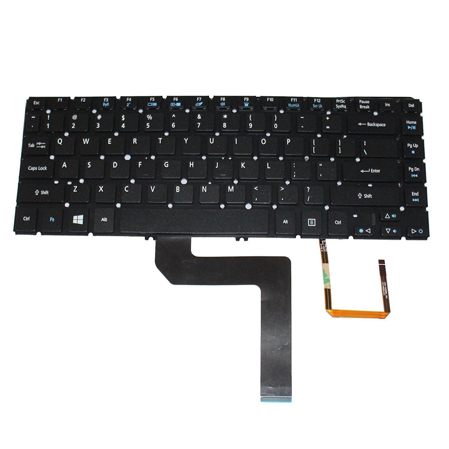 Tastatura laptop, Acer, M5-481, fara rama, iluminata