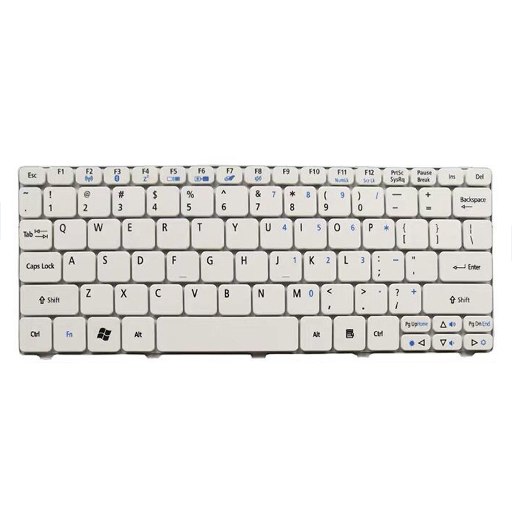 Tastatura laptop, Acer, Aspire NAV50, alba