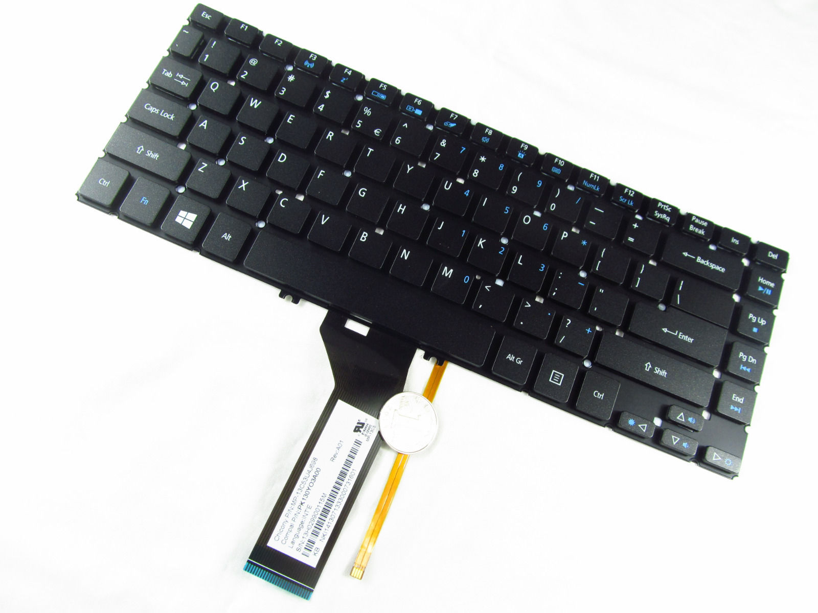 Tastatura Laptop Acer Aspire R7-572G iluminata fara rama US
