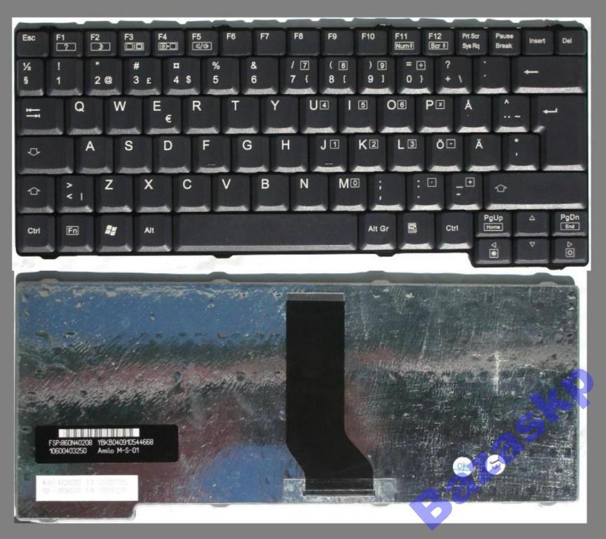 Tastatura Fujitsu Siemens Pro V2000 sh