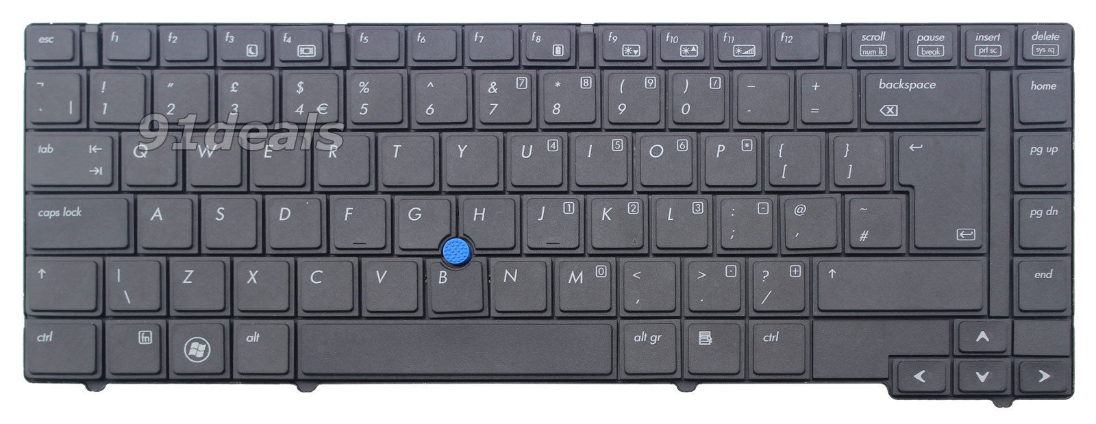 Tastatura Laptop, HP, 8440P, US cu rama si point stick