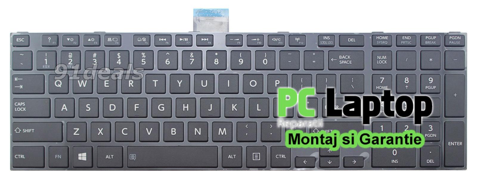 Tastatura Laptop Toshiba Satellite C50DT cu rama uk