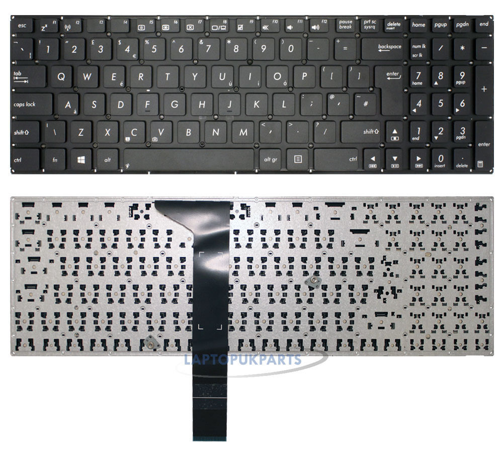 Tastatura Laptop Asus XJ5 fara rama uk neagra