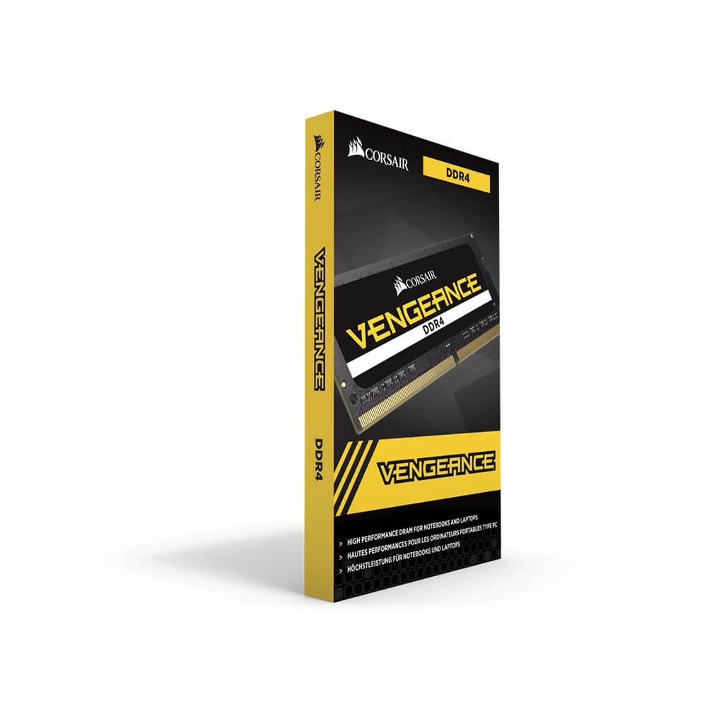CORSAIR Memorie notebook Corsair Vengeance, 8GB, DDR4, 2400MHz, CL16, 1.2v (CMSX8GX4M1A2400C16)