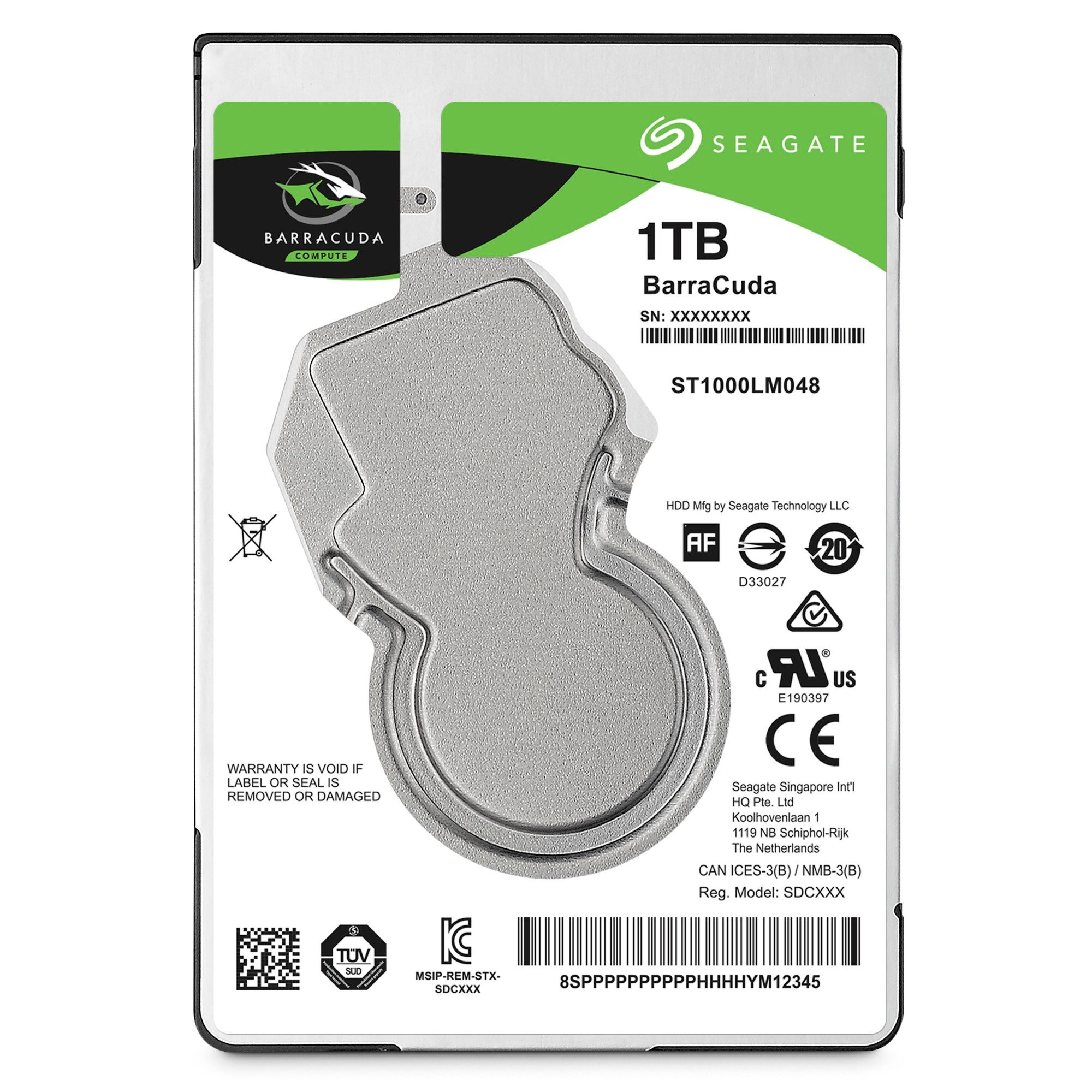Hard disk laptop SEAGATE, 1 TB, 128MB, 5400rpm SATA3, ST1000LM048