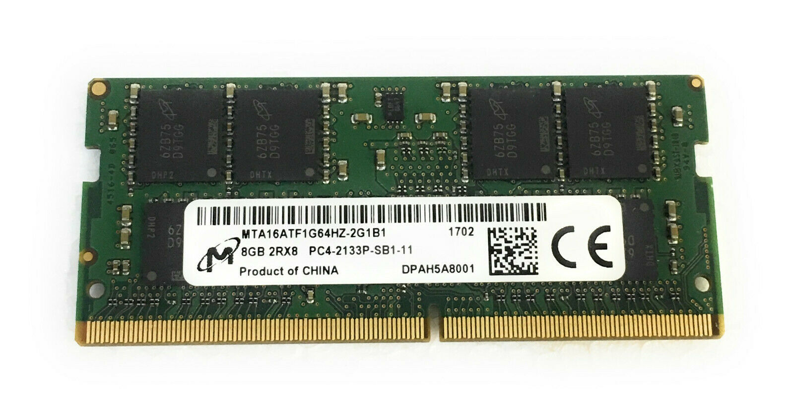 Memorie laptop Micron MTA16ATF1G64HZ-2G1B1-CPB, DDR4, 8GB, 2133 GHz, CL15, 1.2V