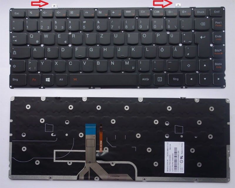 Tastatura Laptop Lenovo Yoga 2 pro YB01549761 iluminata UK