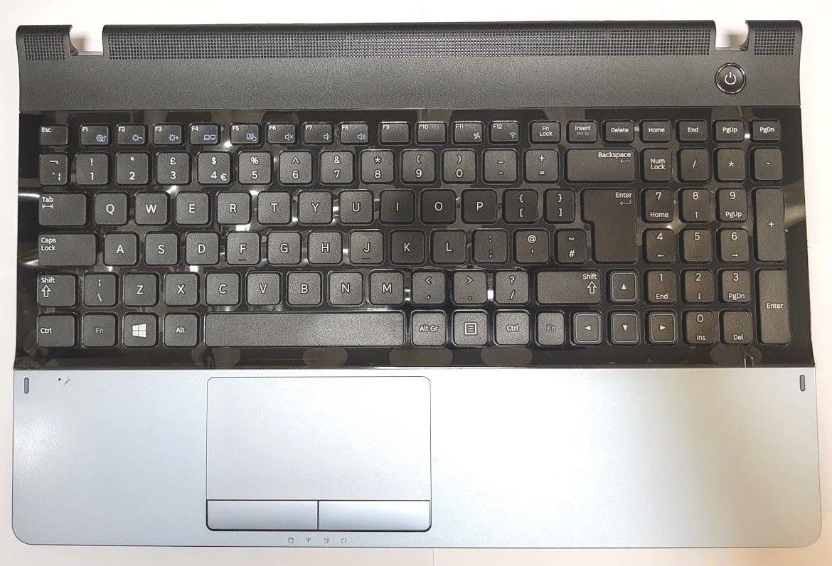 Carcasa superioara cu tastatura palmrest Laptop, Samsung, 15 NP300, UK