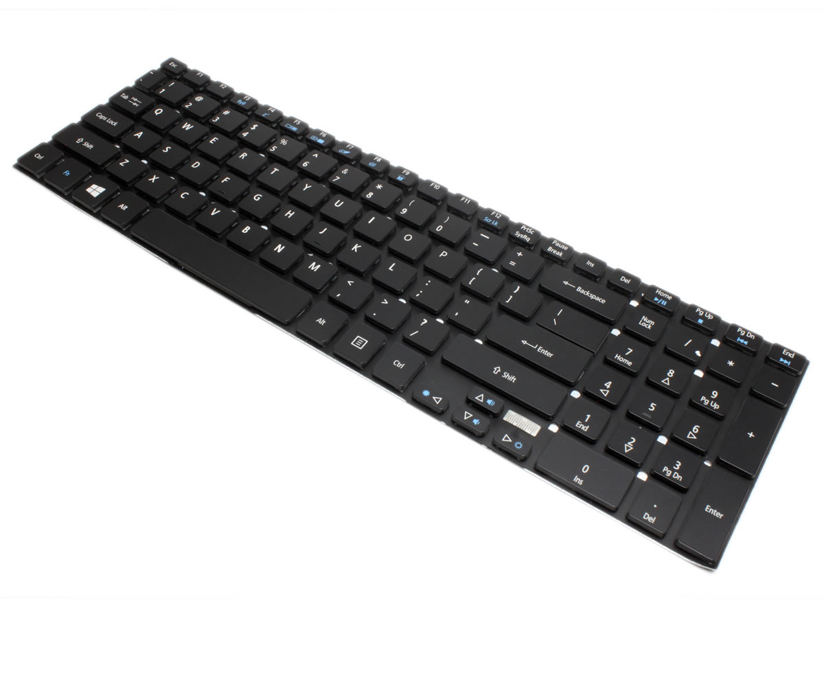 Tastatura Laptop, Acer, Aspire 5830, 5755, V3-531, V3-551, V3-571, V3-572, V3-731, V3-771,  V3-772, V5-561, V5WE2, V3-7710,  E1-510, E1-522, E1-530, E1-532, E1-570, E1-572, E5-521, E5-531, E5-551, E5-571, E5-572, ES1-512, iluminata, US
