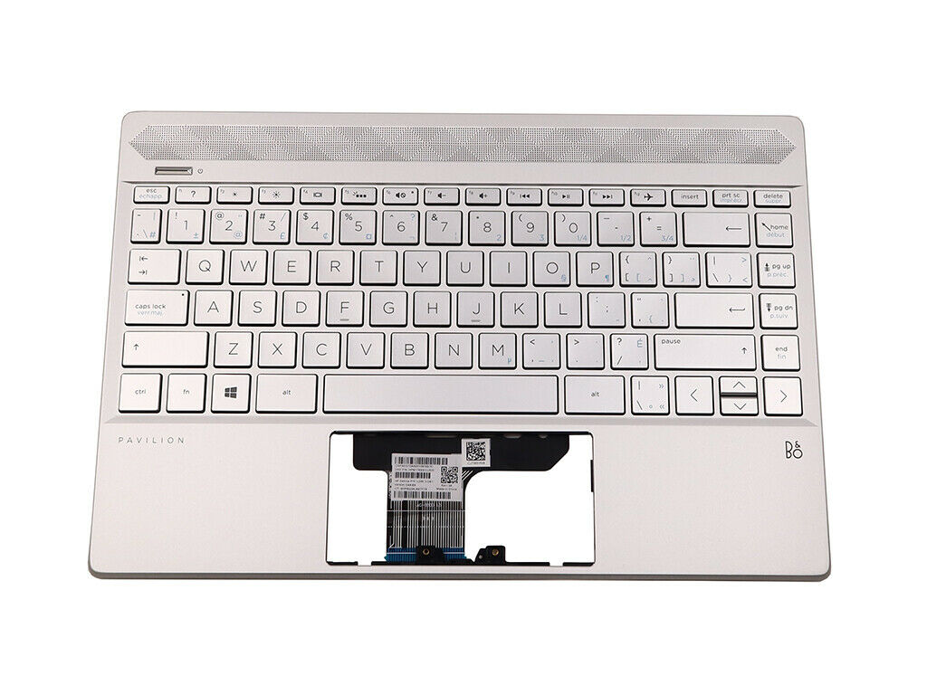 Carcasa superioara cu tastatura palmrest Laptop, HP, Pavilion 13-AN, TPN-Q214, L37534-031, iluminata, layout US