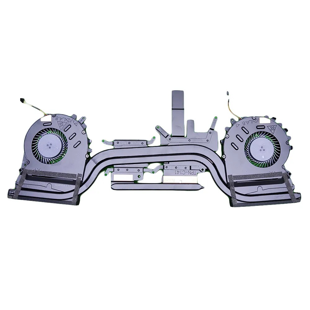 Set coolere cu radiator Laptop Gaming, HP, Pavilion 15-DK, 15T-DK, TPN-C141, L57170-001, L58818-001, AT2K8002DP0 PNK1, ND85C16-18L02, ND85C16-18L03, 5V, 0.50A