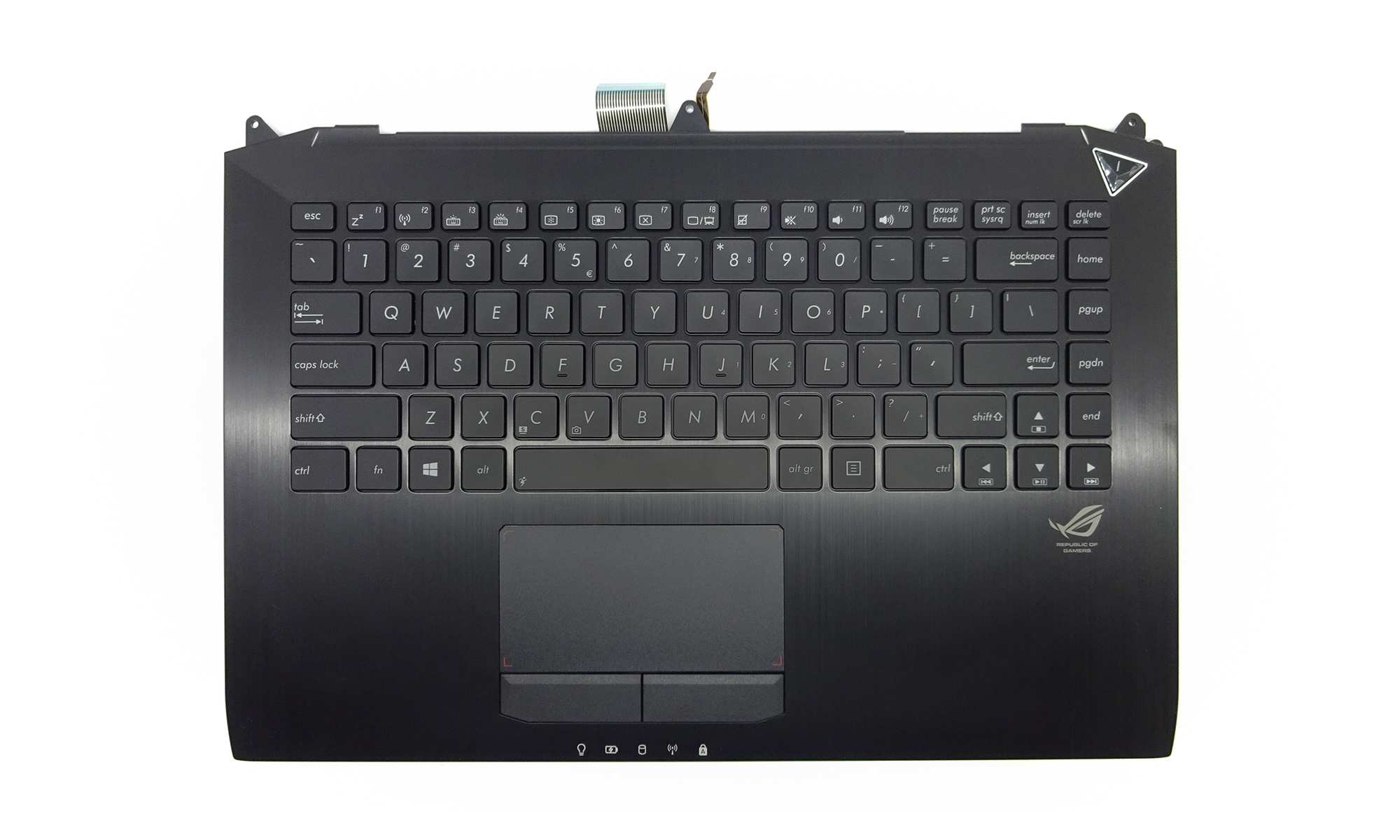 Carcasa superioara cu tastatura palmrest Laptop, Asus, G46, G46V,  G46VW, 90R-NMM1K1P80Y