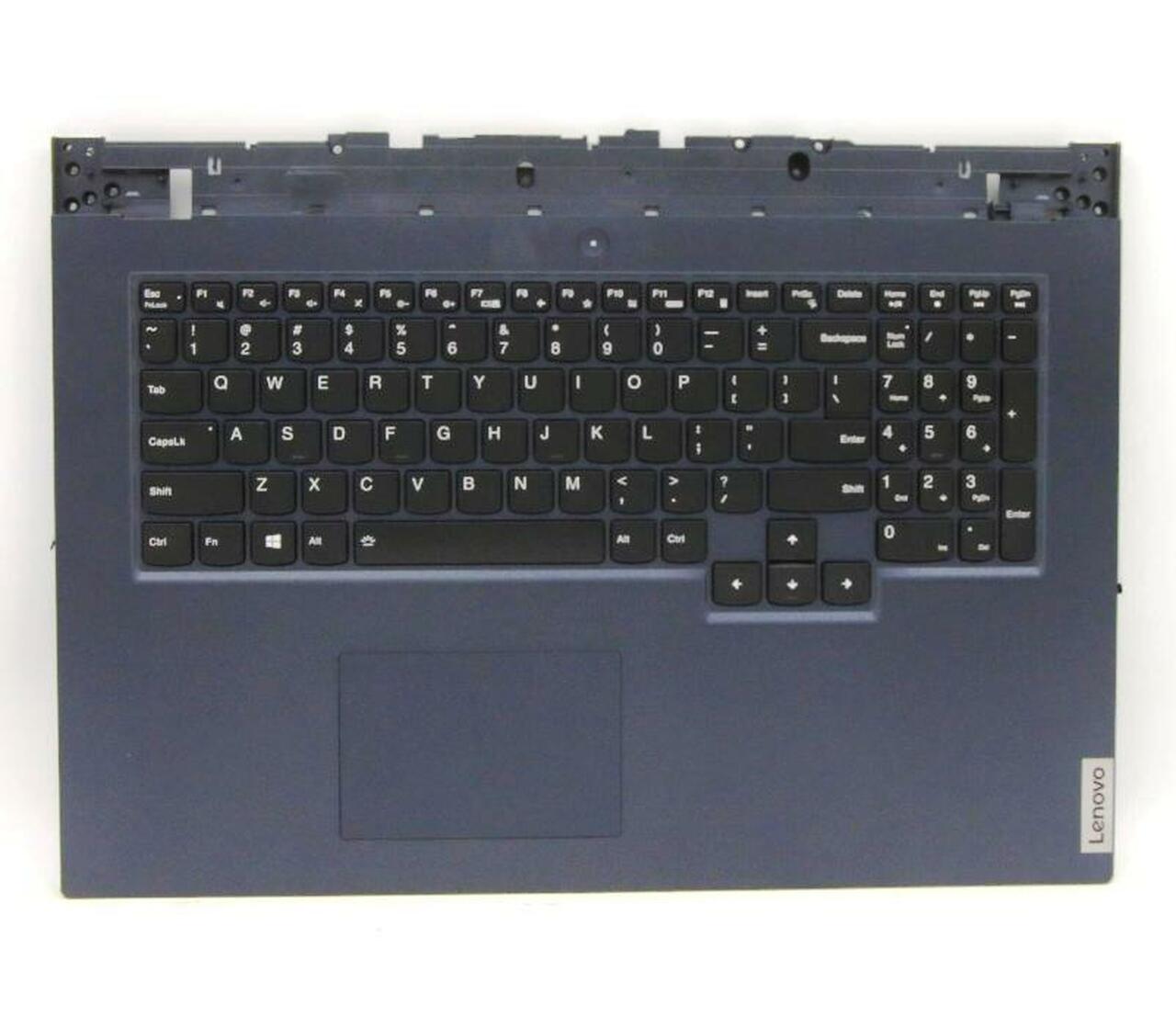 Carcasa superioara cu tastatura palmrest Laptop, Lenovo, Legion 5 17ACH6H type 82JY, 5CB1C19225, layout US