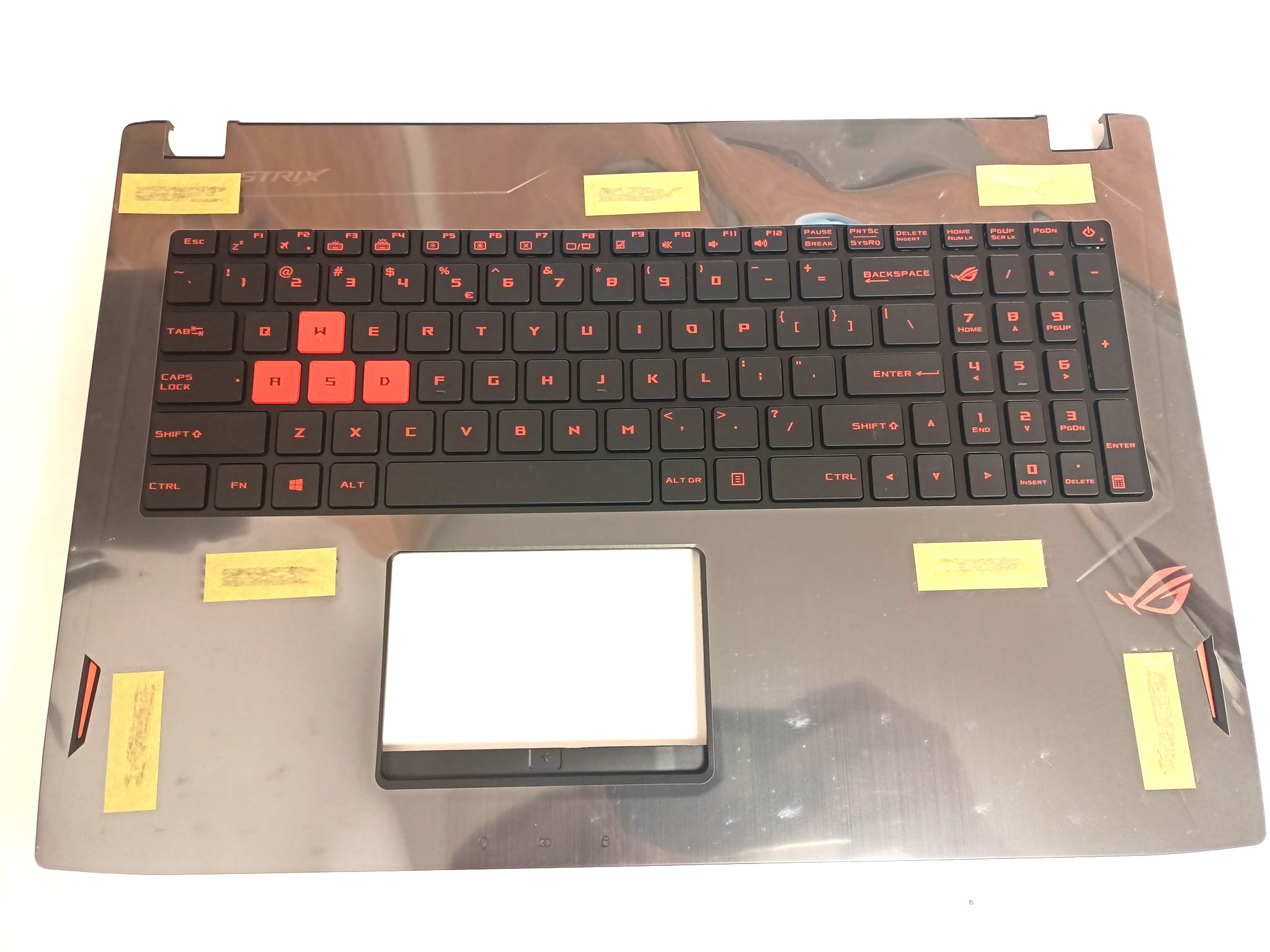 Carcasa superioara cu tastatura palmrest Laptop, Asus, ROG 90NB0AP1-R31US0, 90NB0BJ1-R31US0, 13NB0AP1AP0311, iluminata, layout US