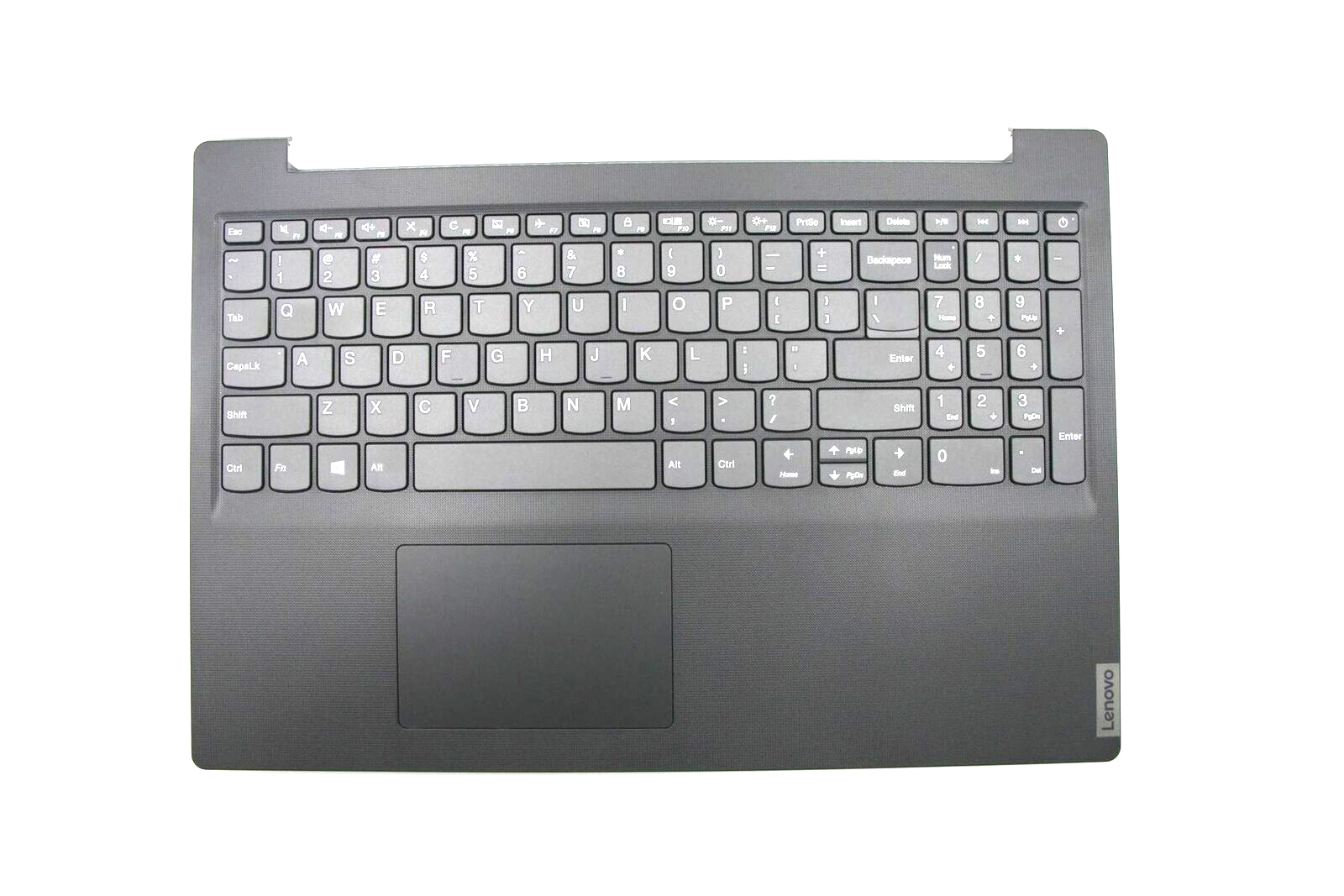 Carcasa superioara cu tastatura palmrest Laptop, Lenovo, V15-IWL Type 81YE, ES540, EC1A4000200, 5CB0S16759, AM1A4000, AP1A4000600, neagra, layout US
